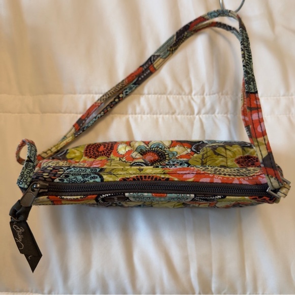 VERA BRADLEY Flower Shower Frannie Mini Crossbody Floral Adjustable Strap - Picture 4 of 14